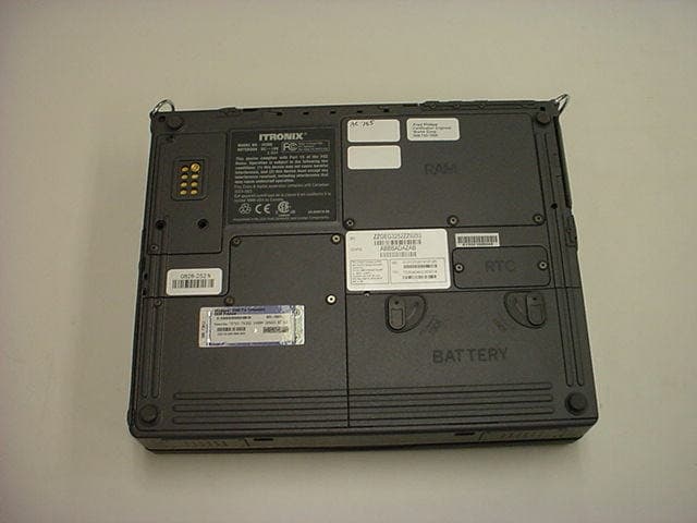 Laptop PC W/Dual Band GSM/GPRS, WLAN & Bluetooth - FCC ID KBCIX260MPIA755BT - General Dynamics Itronix Corporation (2)
