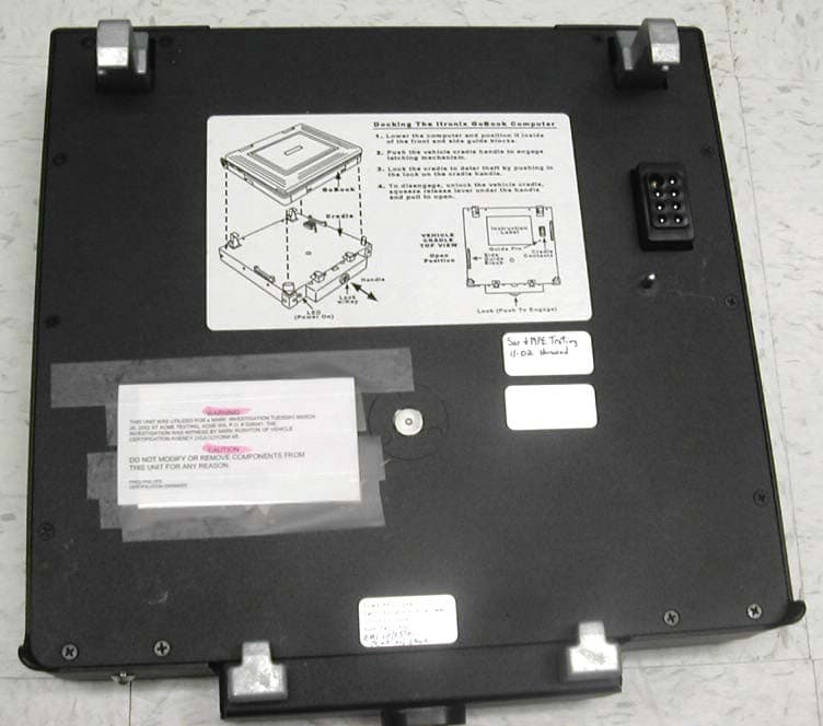 RUGGED LAPTOP PC WITH GSM GPRS/EDGE - FCC ID KBCIX260PLUSGC82 - General Dynamics Itronix Corporation (3)