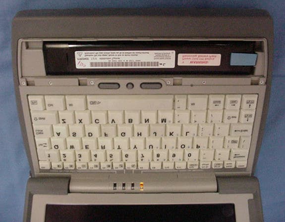 Laptop PC with RIM 801D ARDIS Radio Module - FCC ID KBCXC6250RIM801D - General Dynamics Itronix Corporation