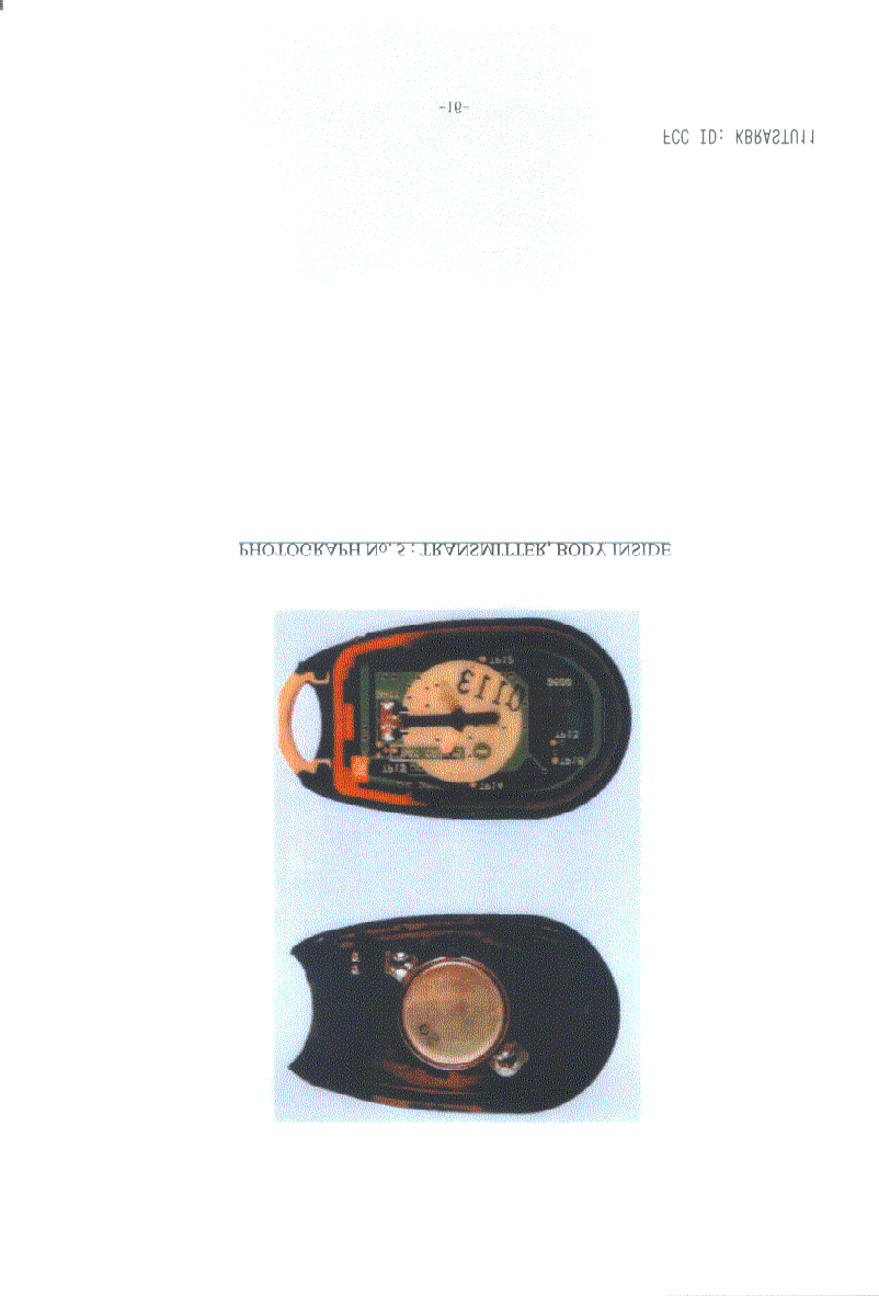 Keyless Entry System for Cars - FCC ID KBRASTU11 - Marelli Corporation (2)