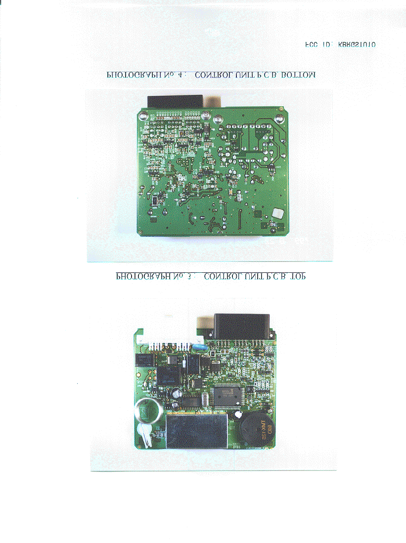 Key-less Entry System for Cars - FCC ID KBRGSTU10 - Marelli Corporation