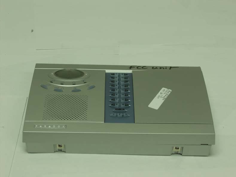 Wireless Console - FCC ID KDYMG6130 - Paradox Security Systems (2)