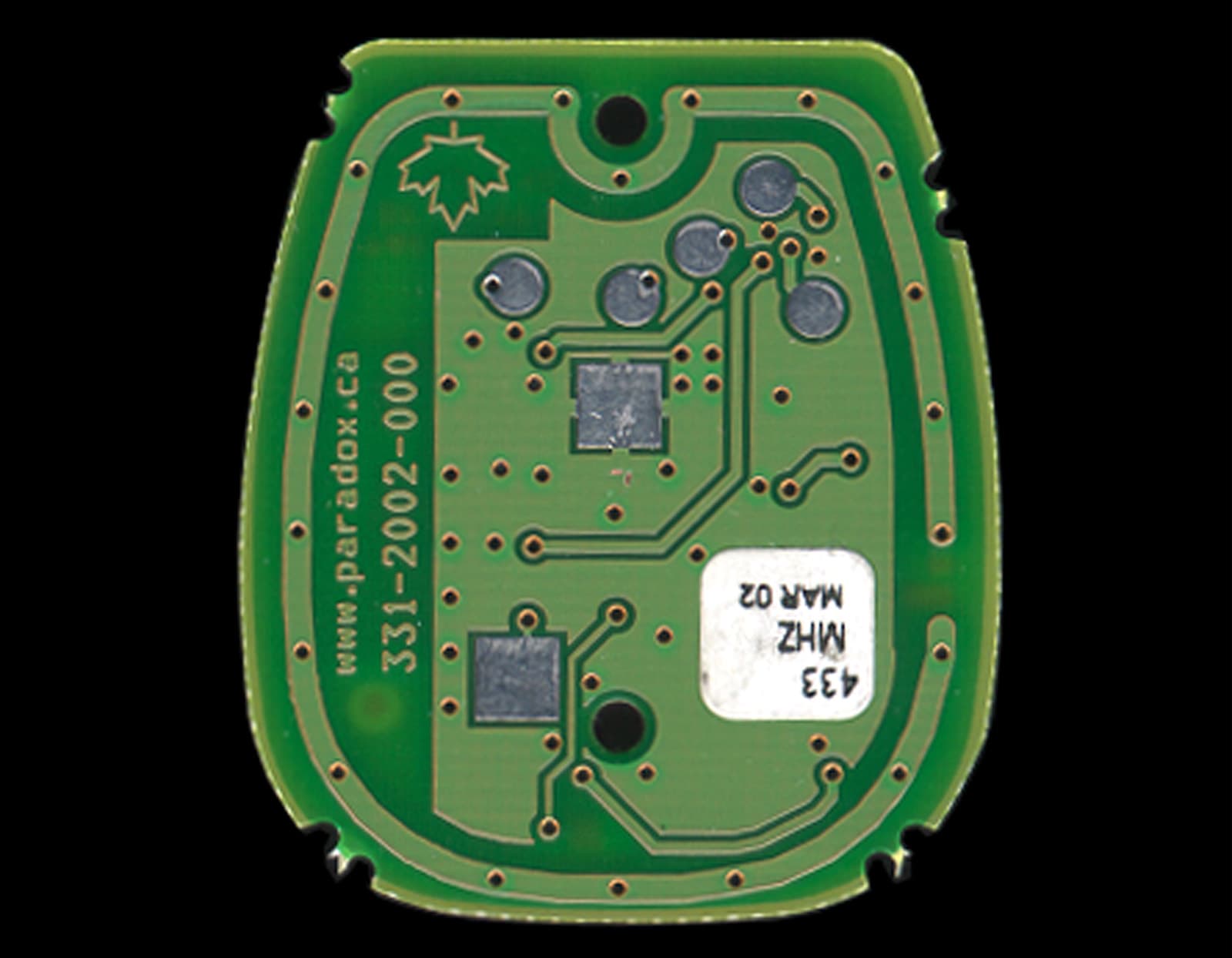 OMN-RCT1 Remote Control - FCC ID KDYOMNRCT1 - Paradox Security Systems (2)