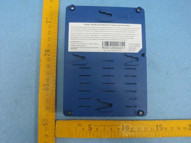 BOUNDARY PLUS SINGLE LOOP TRANSMITTER - FCC ID KE3-3002587 - Radio Systems Corp (2)
