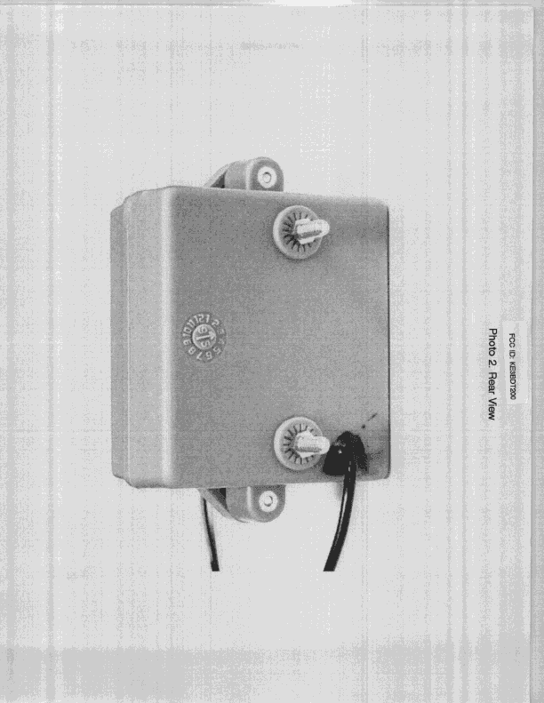 CRR - Superregenerative Receiver - FCC ID KE3BDT200 - Radio Systems Corp (2)