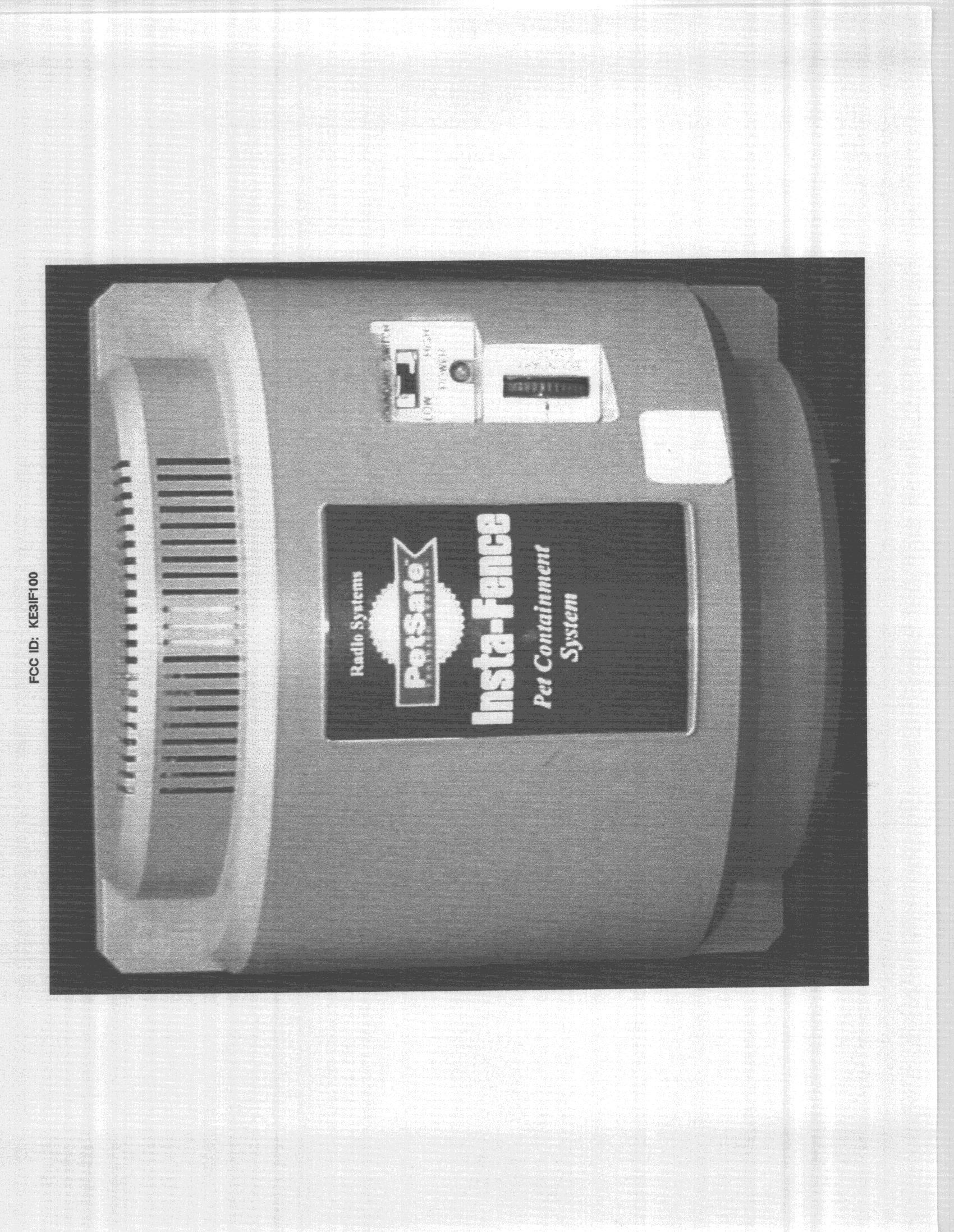 Animal Training Device - FCC ID KE3IF100 - Radio Systems Corp (3)