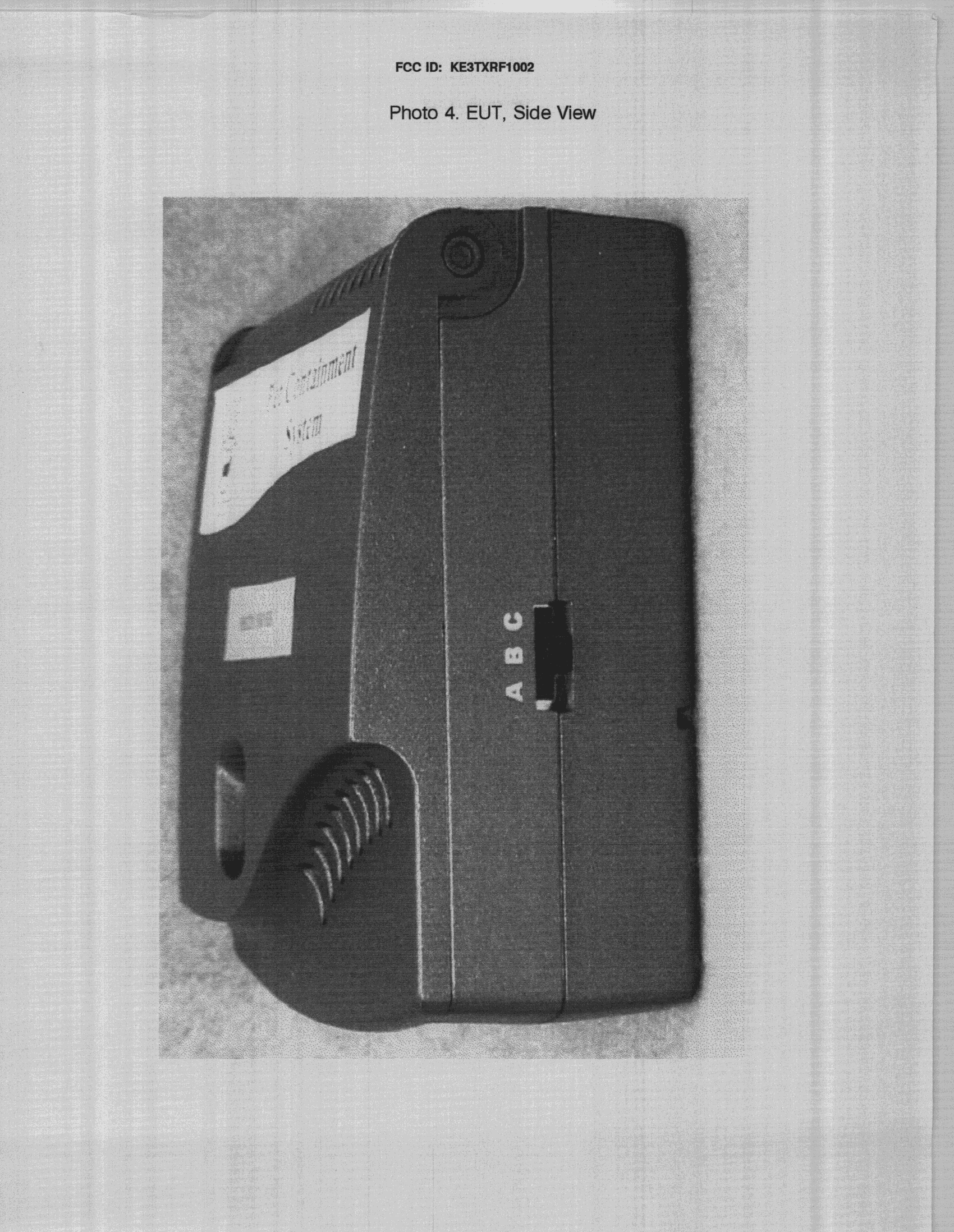 Dog Fence Transmitter - FCC ID KE3TXRF1002 - Radio Systems Corp (3)
