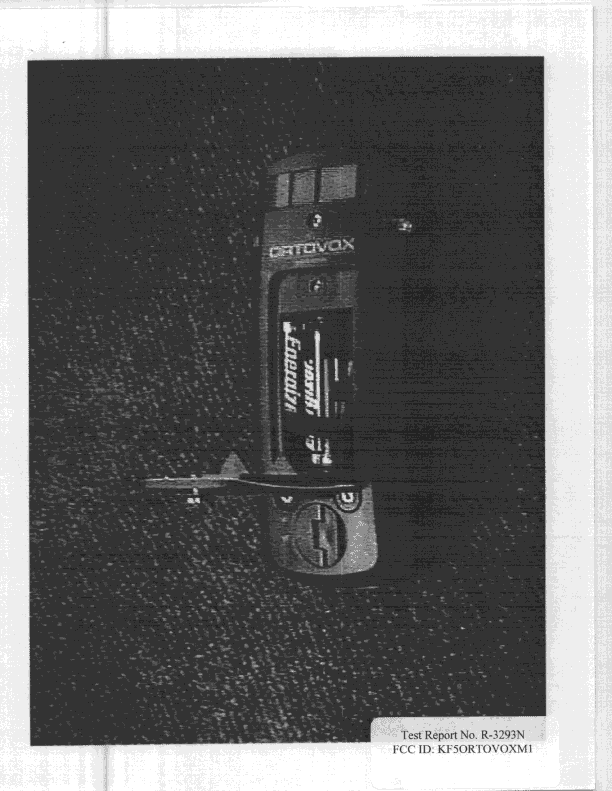 DCD - Part 15 Low Power Transmitter Below 1705 kHz - FCC ID KF5ORTOVOXM1 - Ortovox Sportartikel GmbH (1)