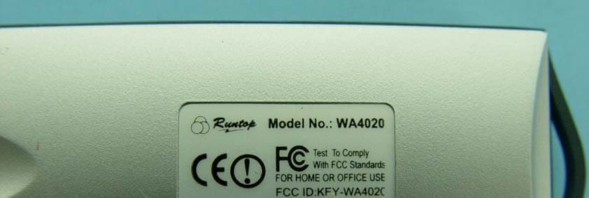 802.11g USB Adapter - FCC ID KFY-WA4020 - Runtop Inc (3)
