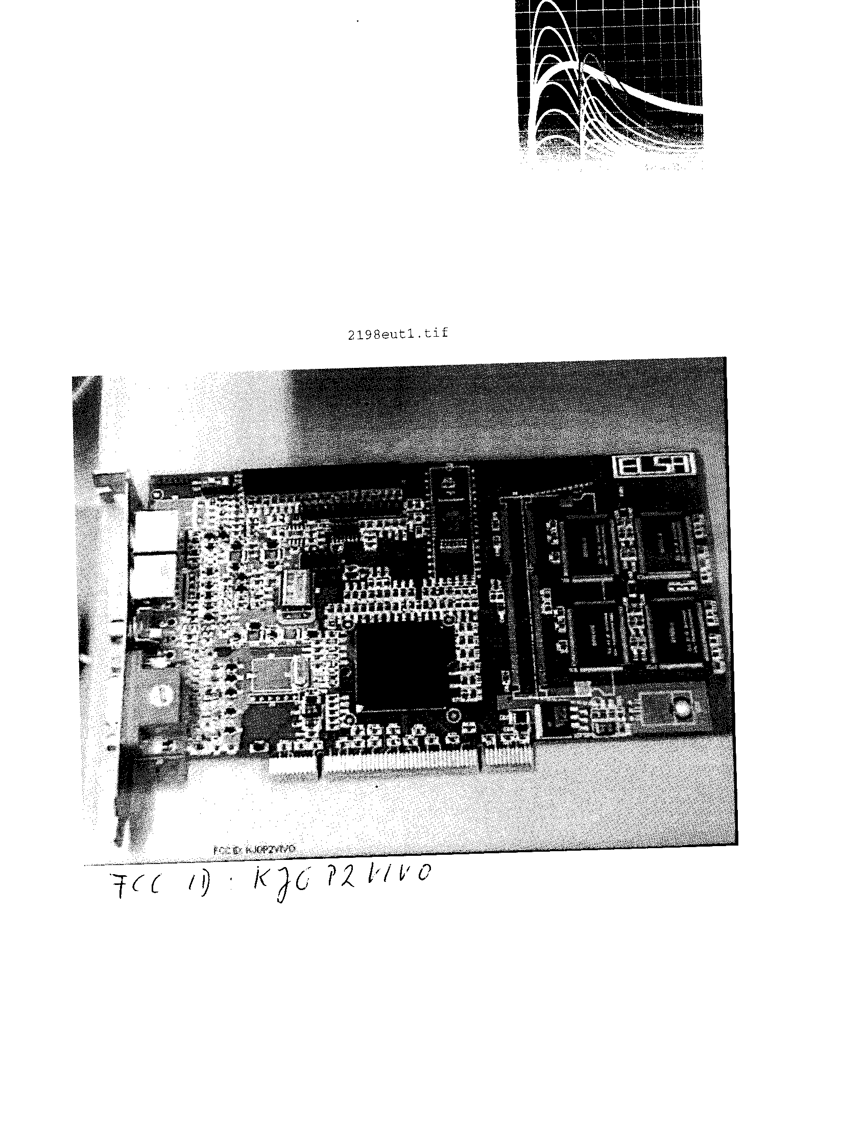Graphics Card for PC - FCC ID KJGP2VIVO - ELSA AG