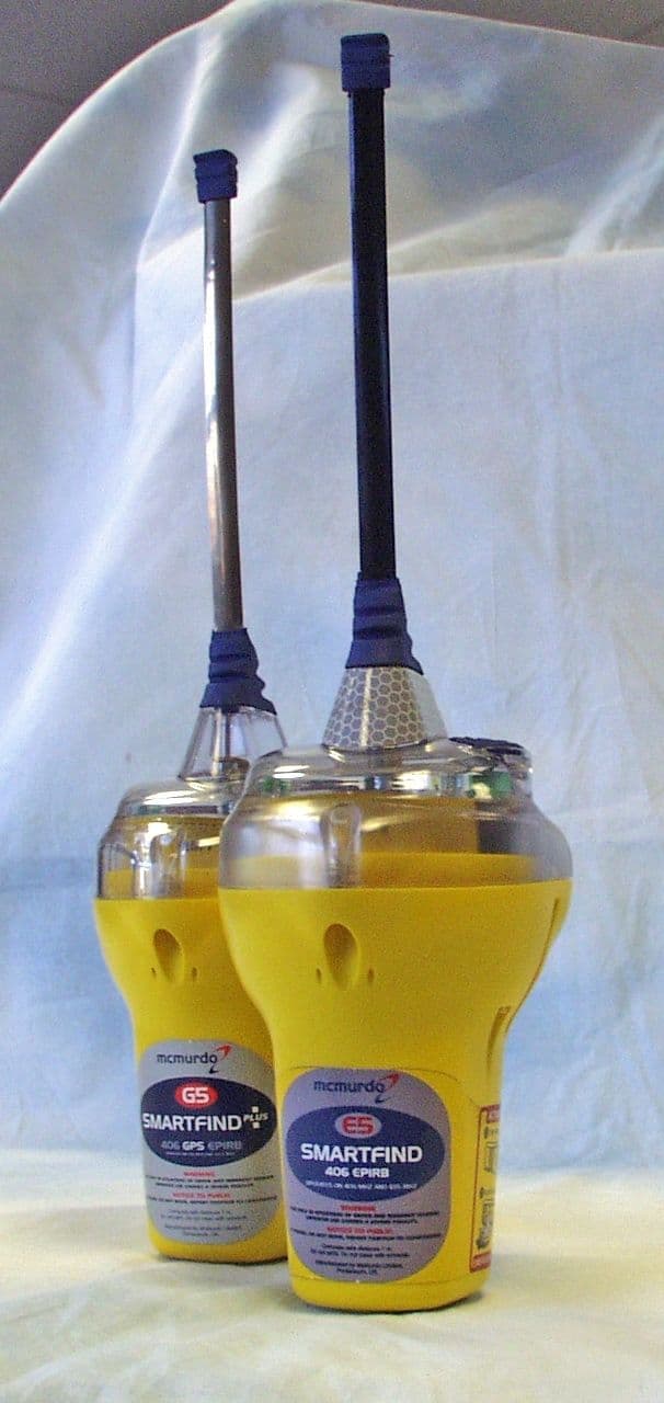 406MHz GPS EPIRB - FCC ID KLS-G5-1 - Orolia Ltd