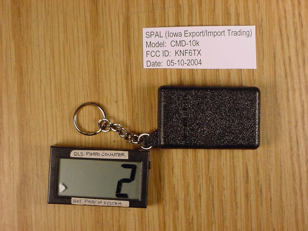 Automotive Aftermarket Transmitter - FCC ID KNF6TX - SPAL USA (2)