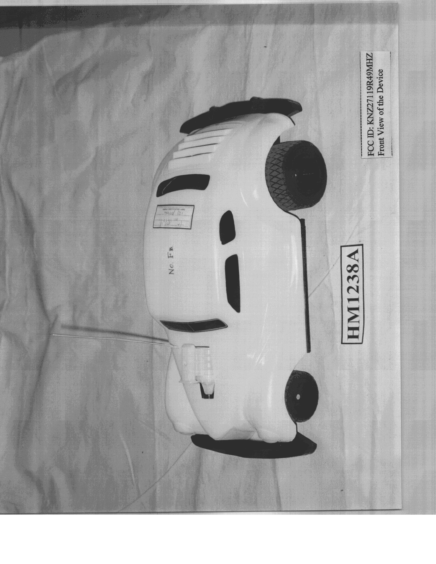 R/C Toy Car Receiver - FCC ID KNZ27119R49MHZ - DSI (HK) Ltd