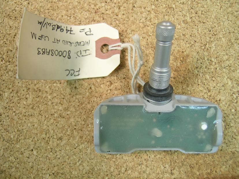 Tire Pressure Monitor System - FCC ID KOBHT05ATPM - Lear Corporation