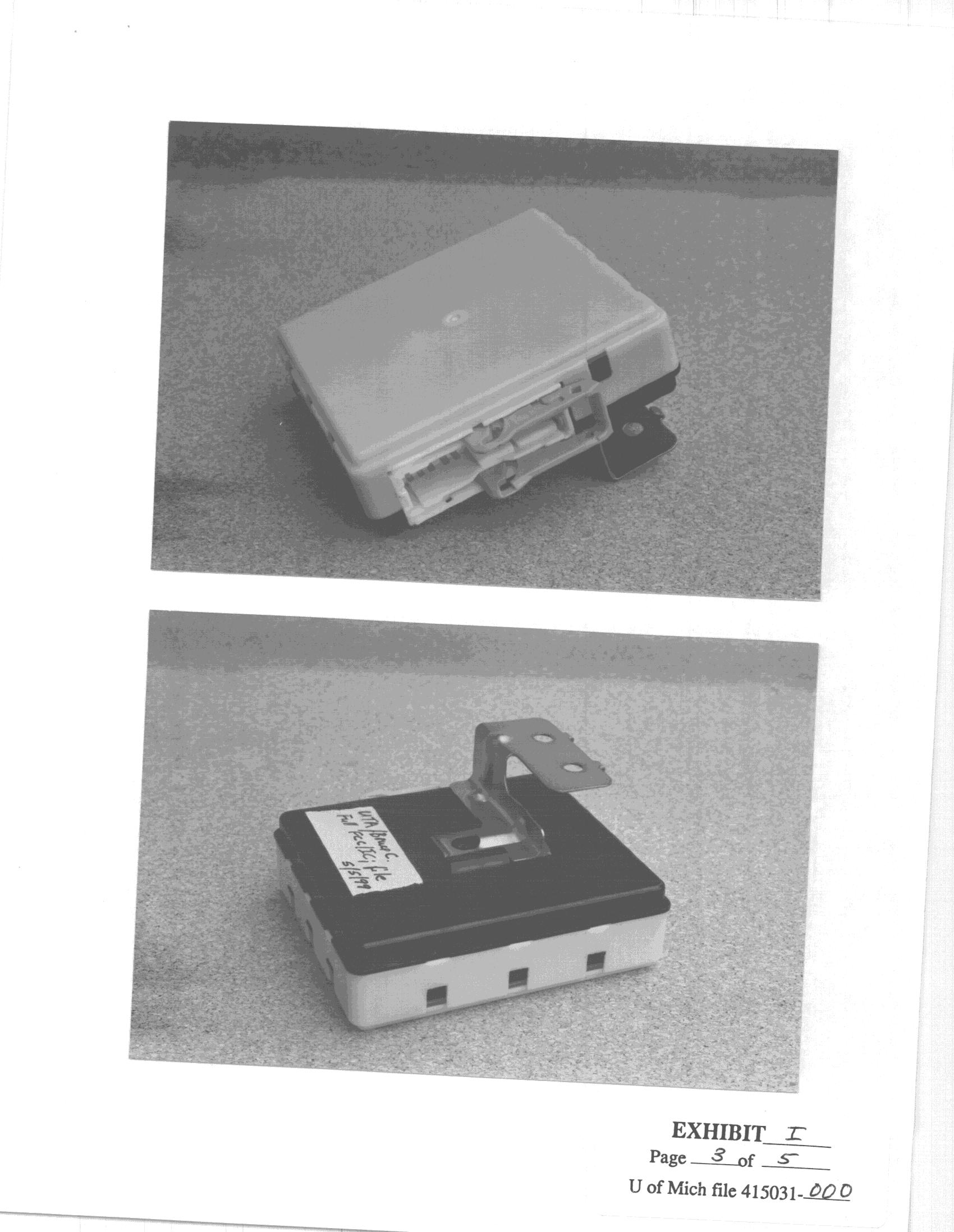 CRR - Superregenerative Receiver - FCC ID KOBNR00SEC - Lear Corporation