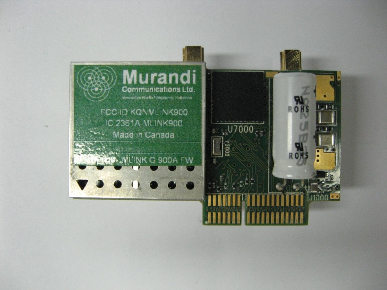 FREQUENCY HOPPING TRANSCEIVER WITH GPS - FCC ID KQNMLINK900 - Murandi Communications Ltd (5)