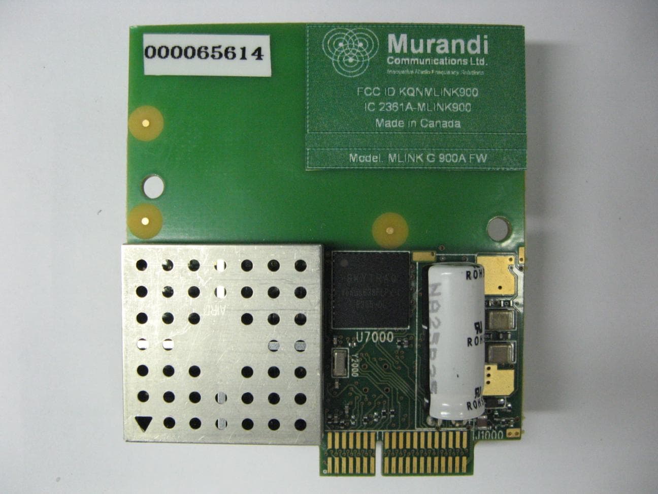 FREQUENCY HOPPING TRANSCEIVER WITH GPS - FCC ID KQNMLINK900 - Murandi Communications Ltd (3)