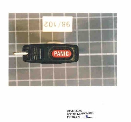 DSC - Part 15 Security/Remote Control Transmitter - FCC ID KR55WK48705 - Continental Automotive Technologies GmbH