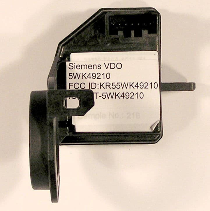 Inductive system, Vehicle Immobilizer - FCC ID KR55WK49210 - Continental Automotive Technologies GmbH (2)