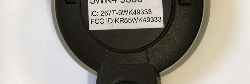 Transmitter (key) - FCC ID KR55WK49333 - Continental Automotive Technologies GmbH (1)