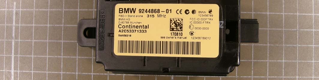 Remote Keyless Entry - FCC ID KR55WK50218 - Continental Automotive Technologies GmbH (5)