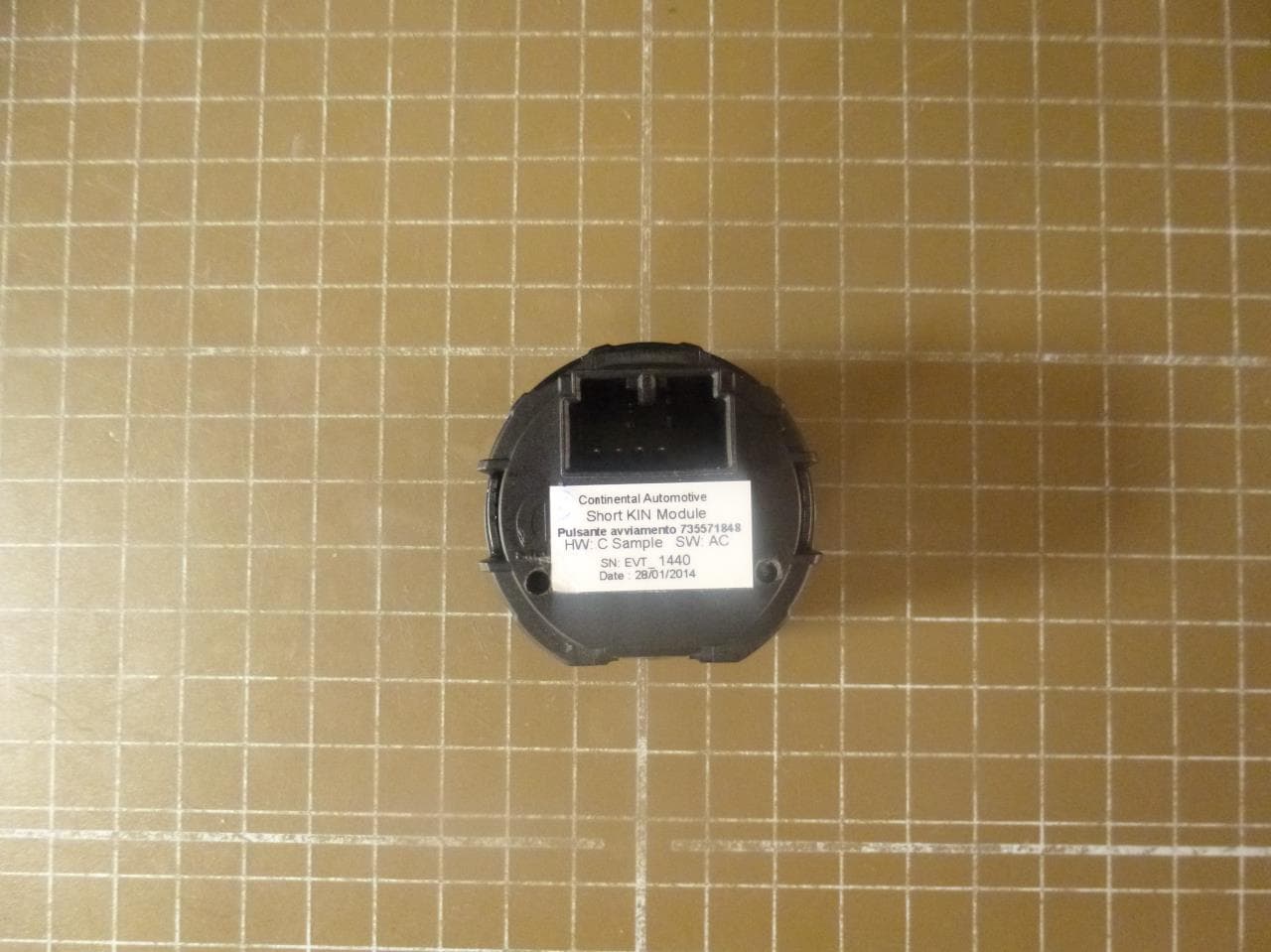 Immobilizer System - FCC ID KR5A2C91227100 - Continental Automotive Technologies GmbH (1)