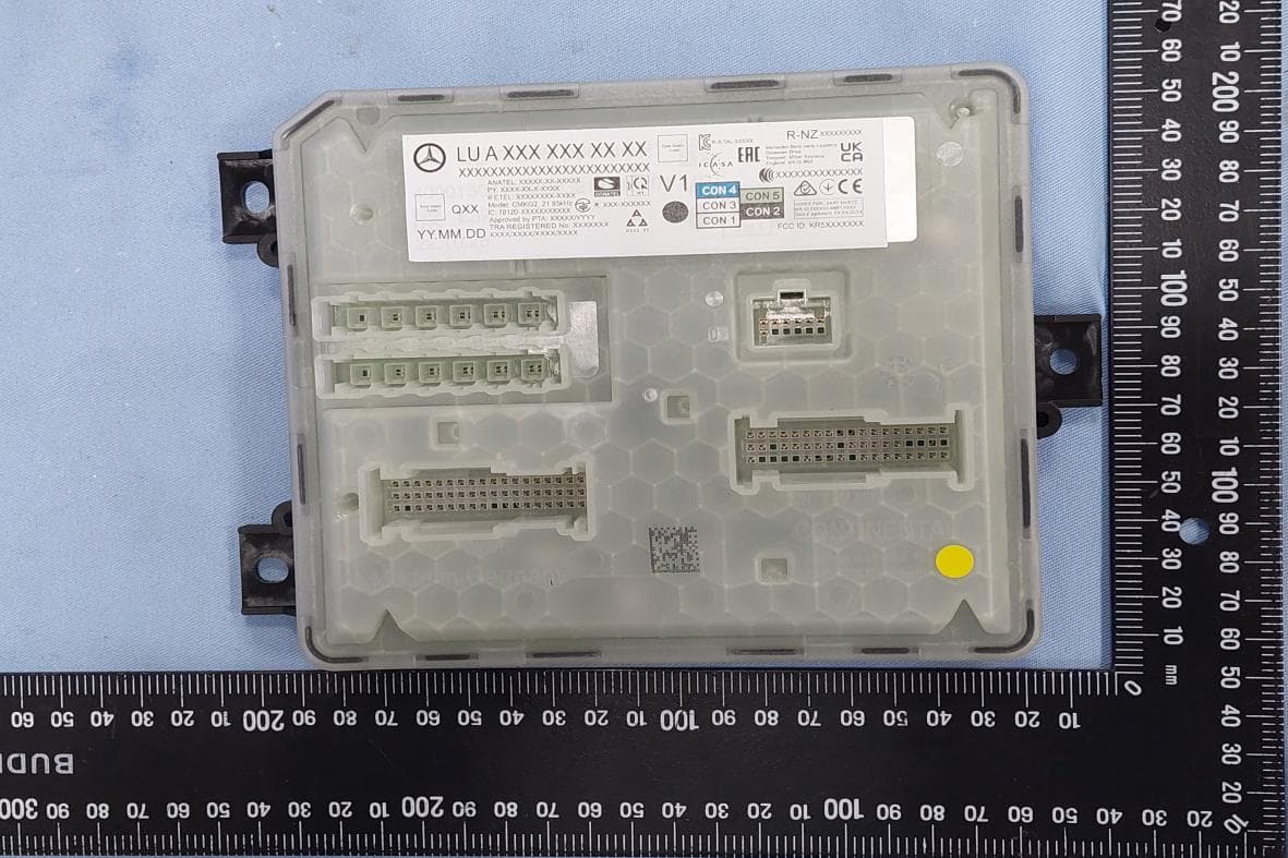 Body Control Module - FCC ID KR5CMKG2 - Continental Automotive Technologies GmbH (2)