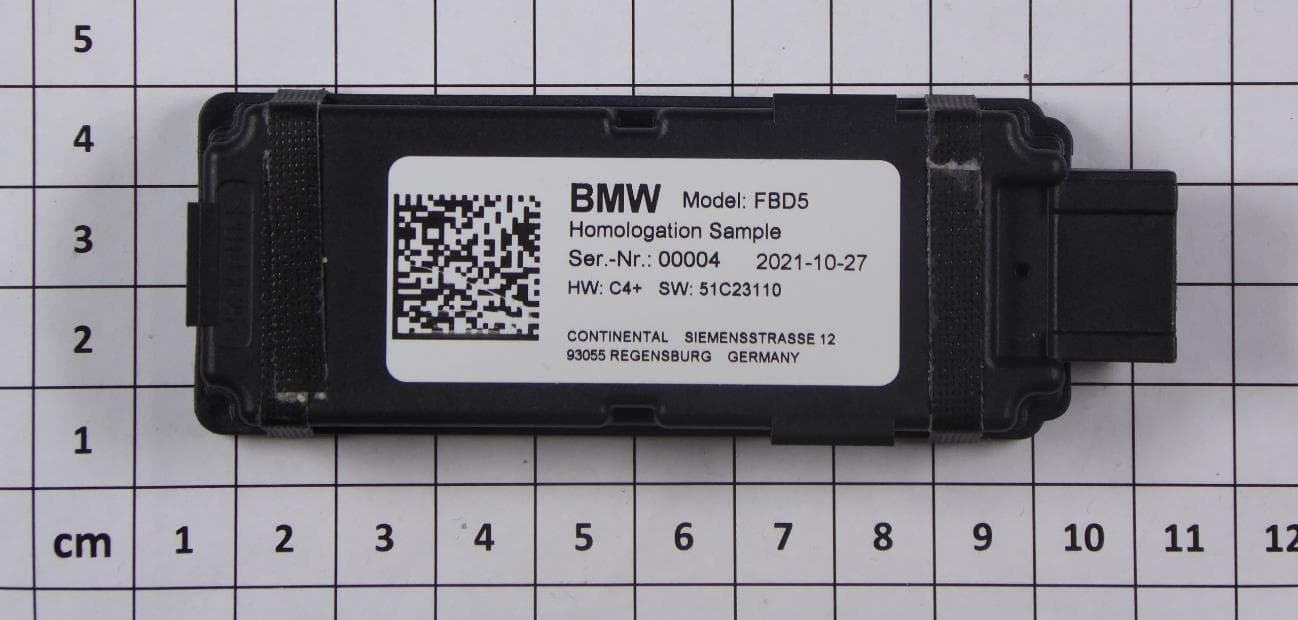 UWB+BLE CAN Gateway - FCC ID KR5FBD5MY23 - Continental Automotive Technologies GmbH (2)