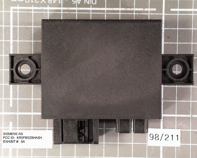 Vehicle Immobilizer - FCC ID KR5FBS2BHASH - Continental Automotive Technologies GmbH