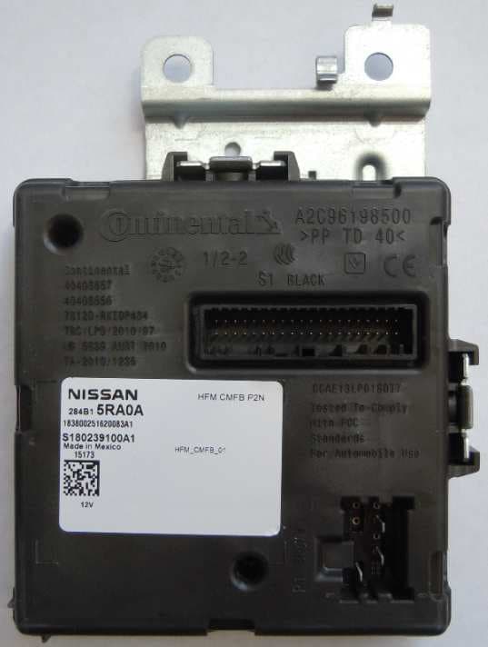 Transponder authentication transceiver - FCC ID KR5HFMCMFB01 - Continental Automotive Technologies GmbH (2)