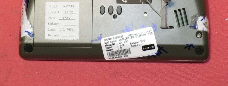 2.4GHz FHSS Cordless Phone w/ CID - FCC ID KT5-WW338 - Integrated Display Technology Ltd