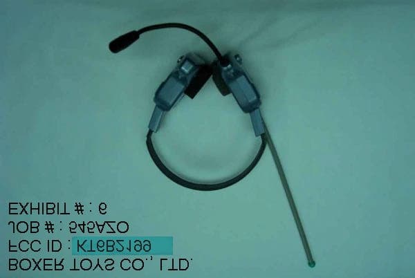 Homodyne Walkie-Talkie - FCC ID KT6B2199 - Boxer Toys Company Limited (2)