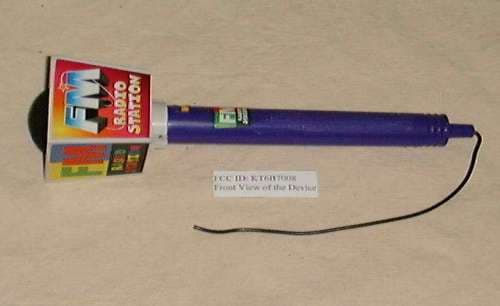 FM Wireless Microphone - FCC ID KT6B7008 - Boxer Toys Company Limited