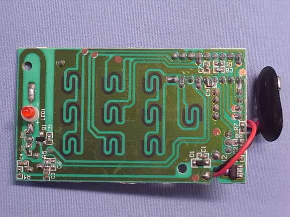 Ceiling Fan Remote Controller(Transmitter) - FCC ID KUJCE10010 - Chungear Industrial Co Ltd