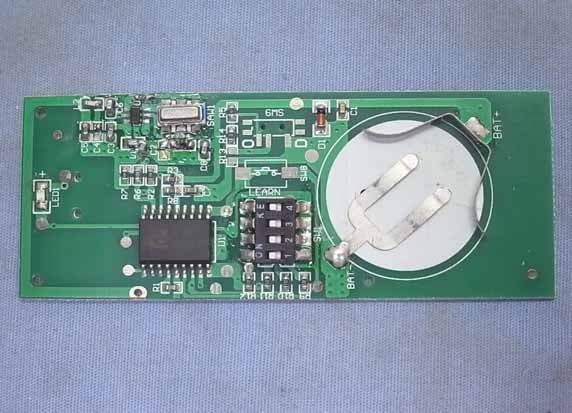 Ceiling Fan Remote Controller (Transmitter) - FCC ID KUJCE10301 - Chungear Industrial Co Ltd