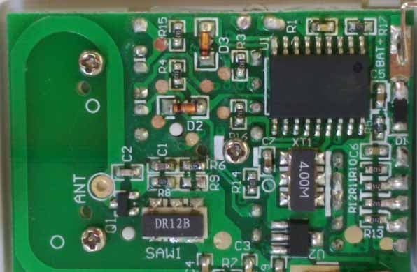 CEILING FAN REMOTE CONTROLLER (TRANSMITTER) - FCC ID KUJCE10321 - Chungear Industrial Co Ltd