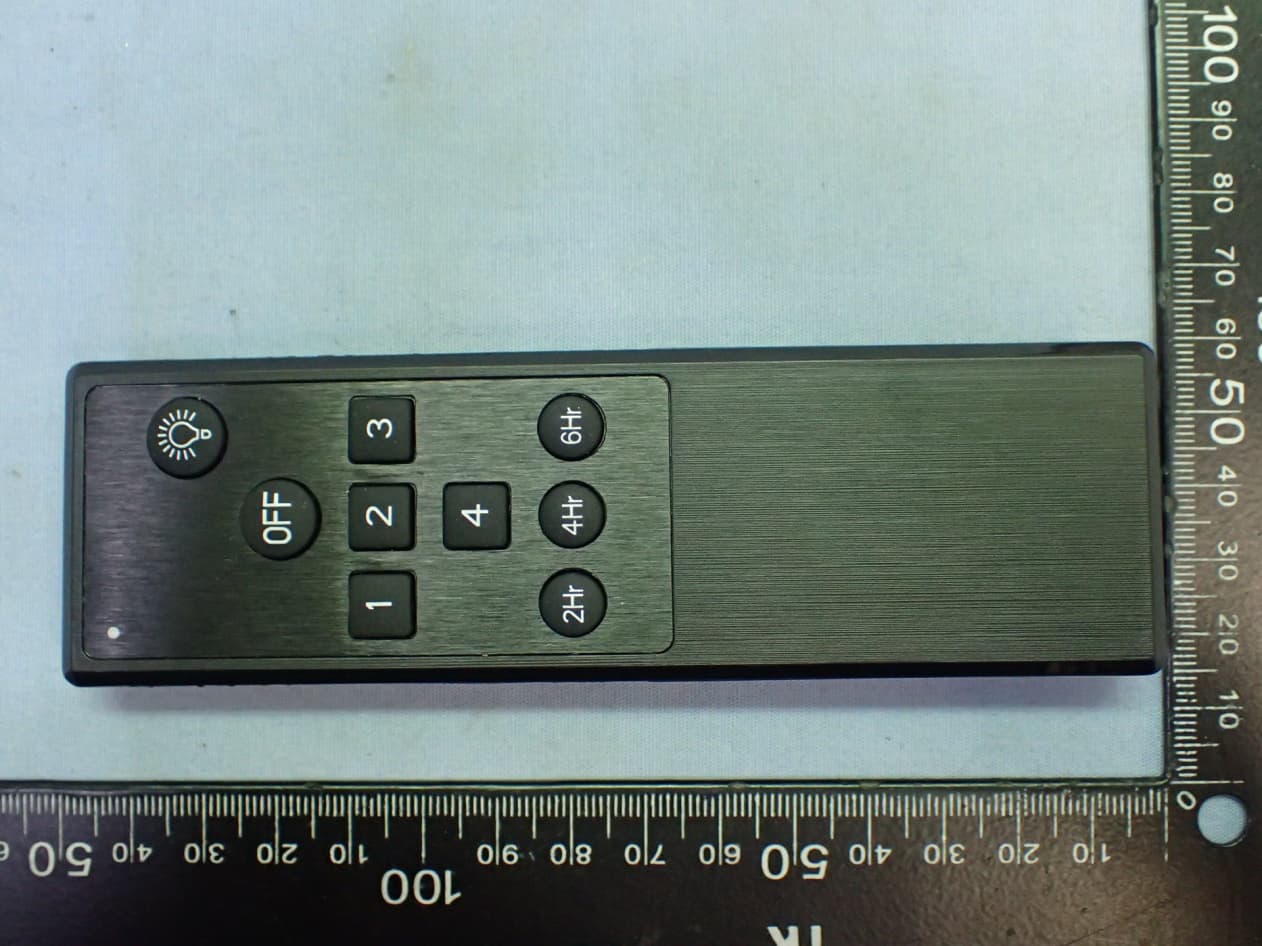 Ceiling Fan Remote Controller (Transmitter) - FCC ID KUJCE10705 - Chungear Industrial Co Ltd