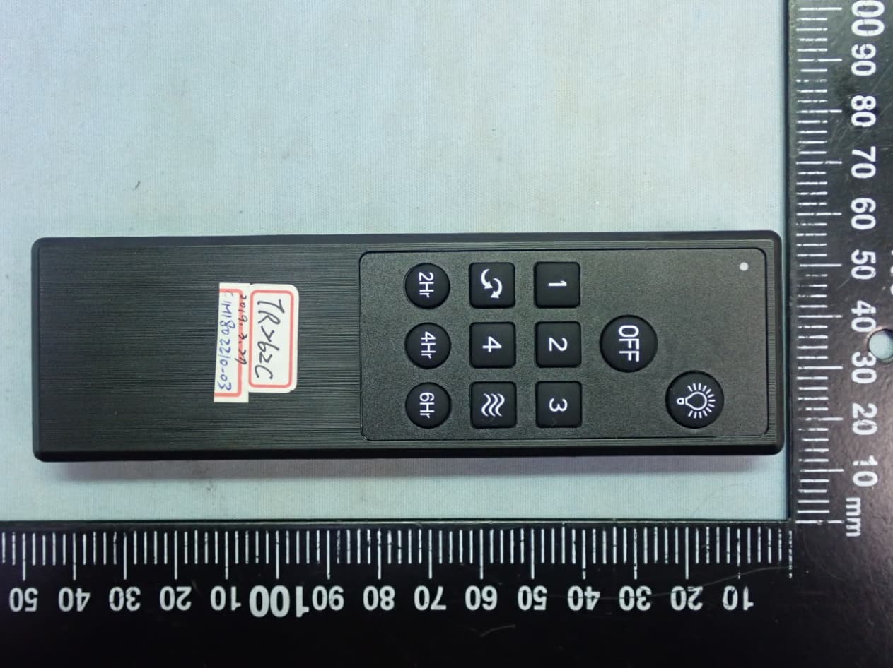 Ceiling Fan Remote Controller (Transmitter) - FCC ID KUJCE10705 - Chungear Industrial Co Ltd (4)