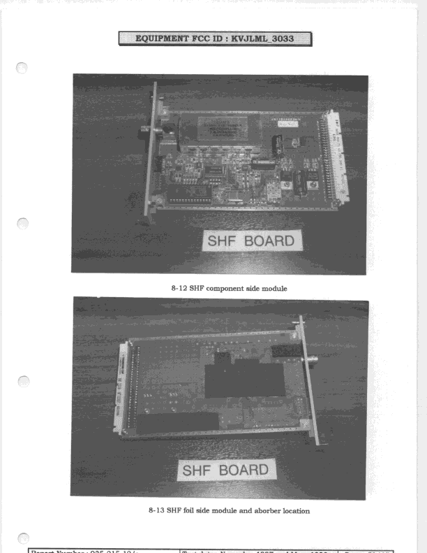 FDS - Part 15 Field Disturbance Sensor - FCC ID KVJLML3033 - THALES Communications (4)