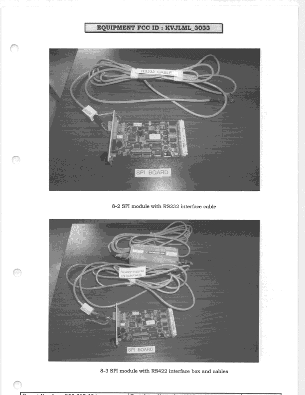 FDS - Part 15 Field Disturbance Sensor - FCC ID KVJLML3033 - THALES Communications (3)
