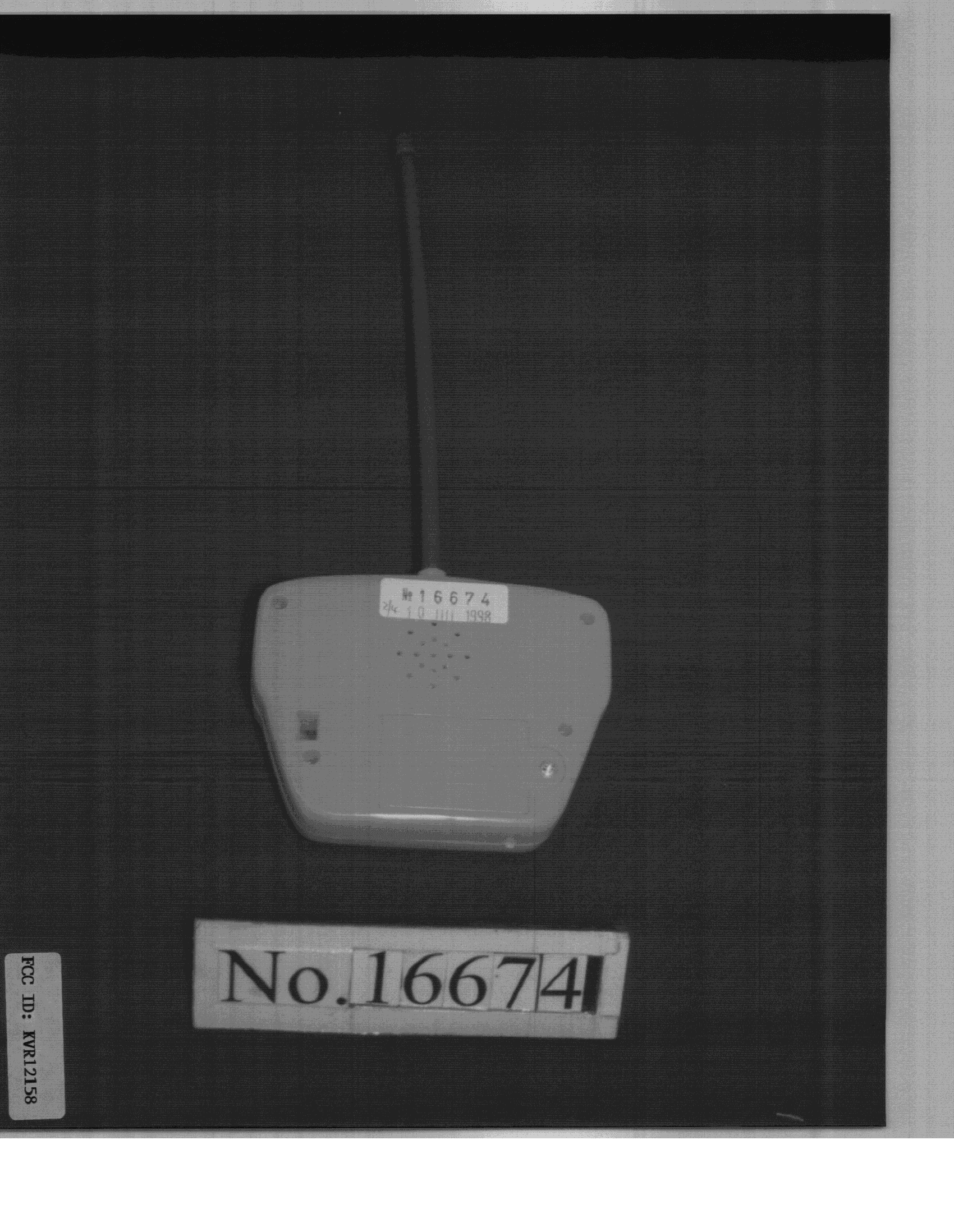 DXX - Part 15 Low Power Communication Device Transmitter - FCC ID KVR12158 - Meritus Industries Ltd