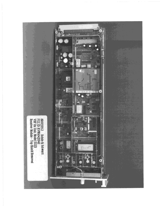 CXX - Communications Rcvr for use w/ licensed Tx and CBs - FCC ID KVW60431942 - Rohde & Schwarz GmbH & Co KG (2)