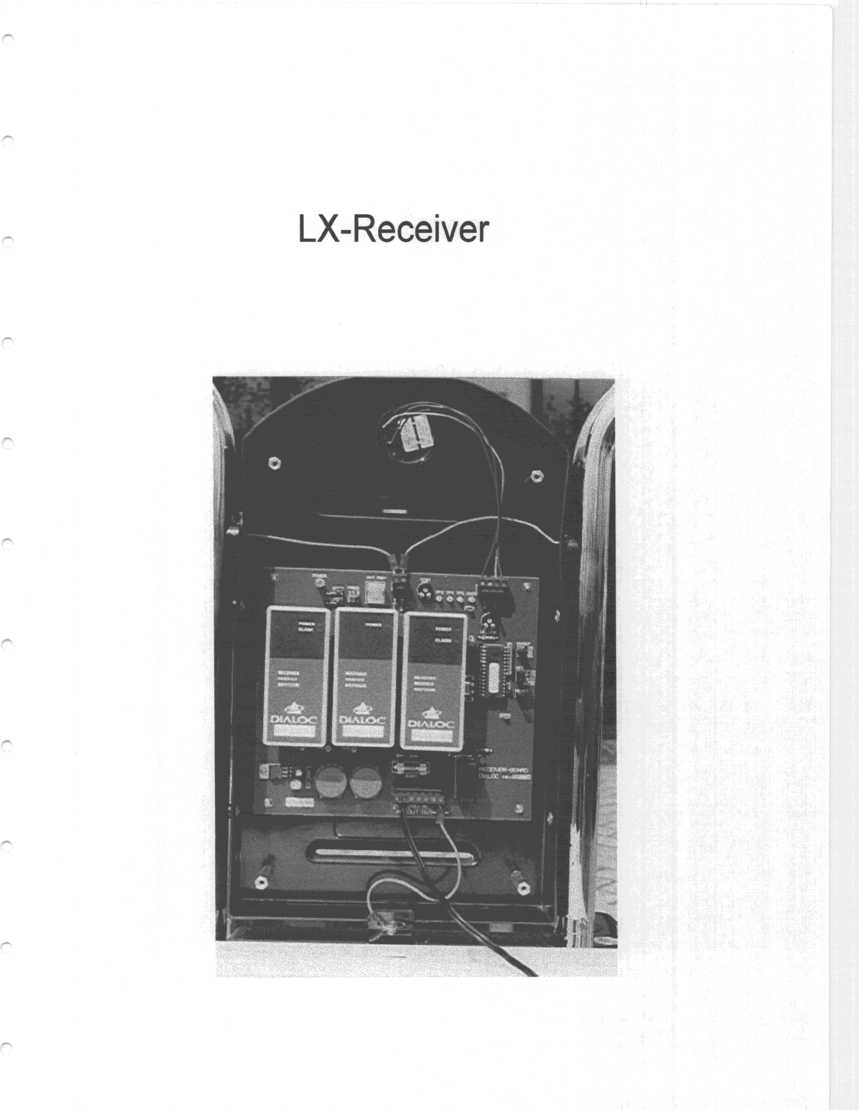 Anti-shoplifting System - FCC ID KX2LX002 - Dialoc ID B.V. (2)