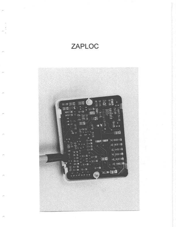 Electronic Card Reader - FCC ID KX2ZAPLOC002 - Dialoc ID B.V.
