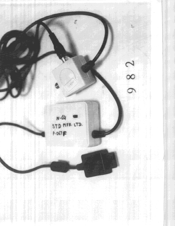 RF Modulator - FCC ID KYIP-056F - Std Manufacturing Limited
