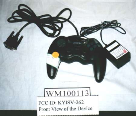 JBP - Part 15 Class B Computing Device Peripheral - FCC ID KYISV-262 - Std Manufacturing Limited