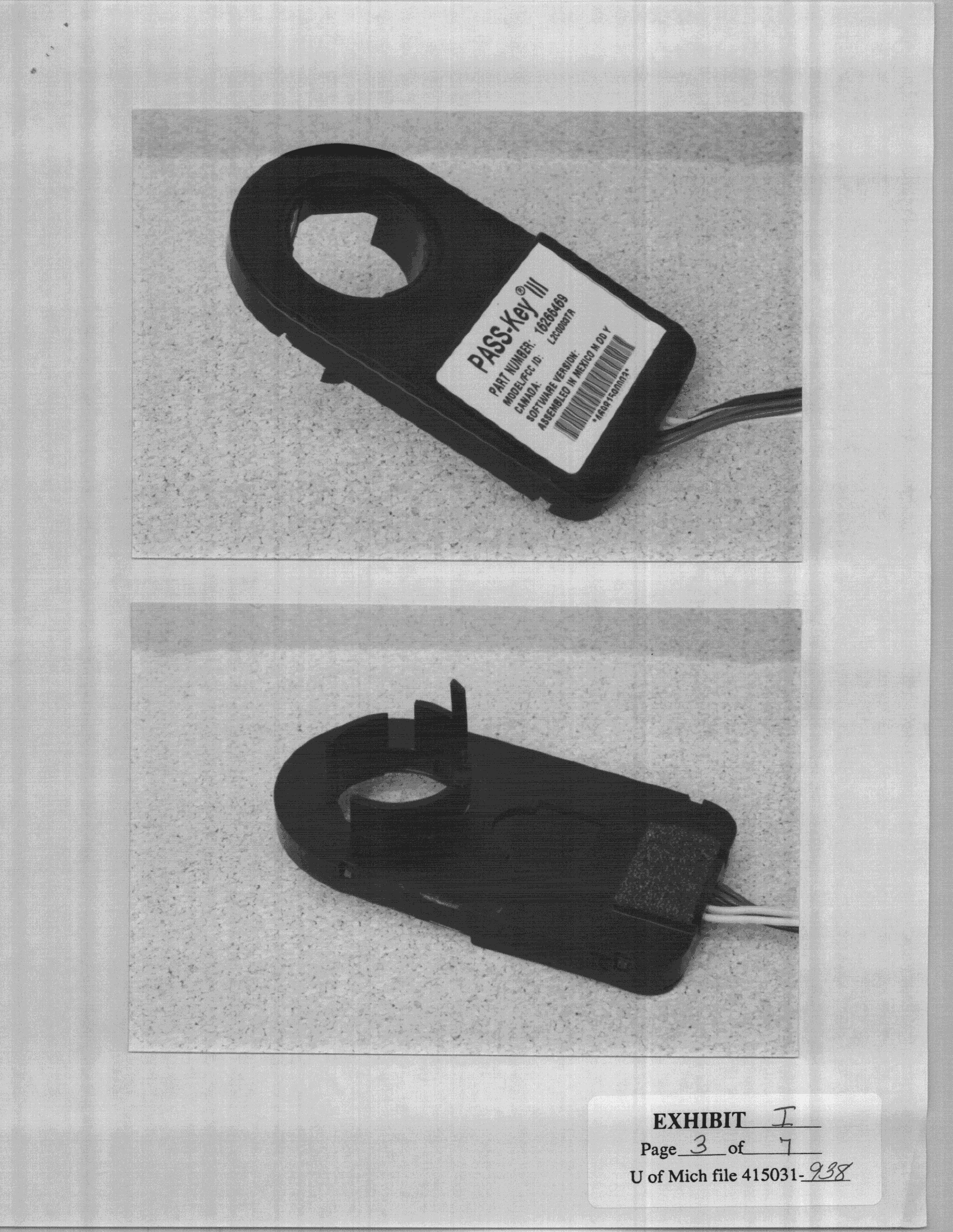 Ignition Immobilizer Transmitter - FCC ID L2C0003TR - APTIV Services US LLC (2)