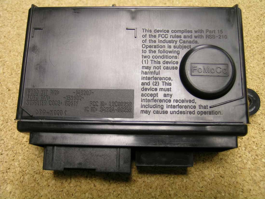 Superheterodyne Receiver - FCC ID L2C0025R - APTIV Services US LLC
