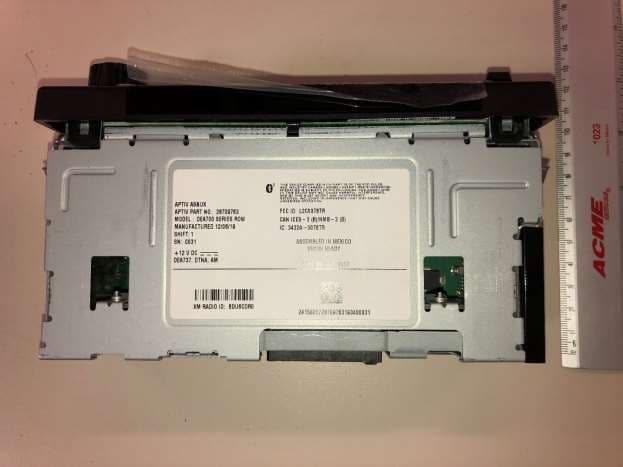 DEA700 Series ROW - FCC ID L2C0078TR - APTIV Services US LLC