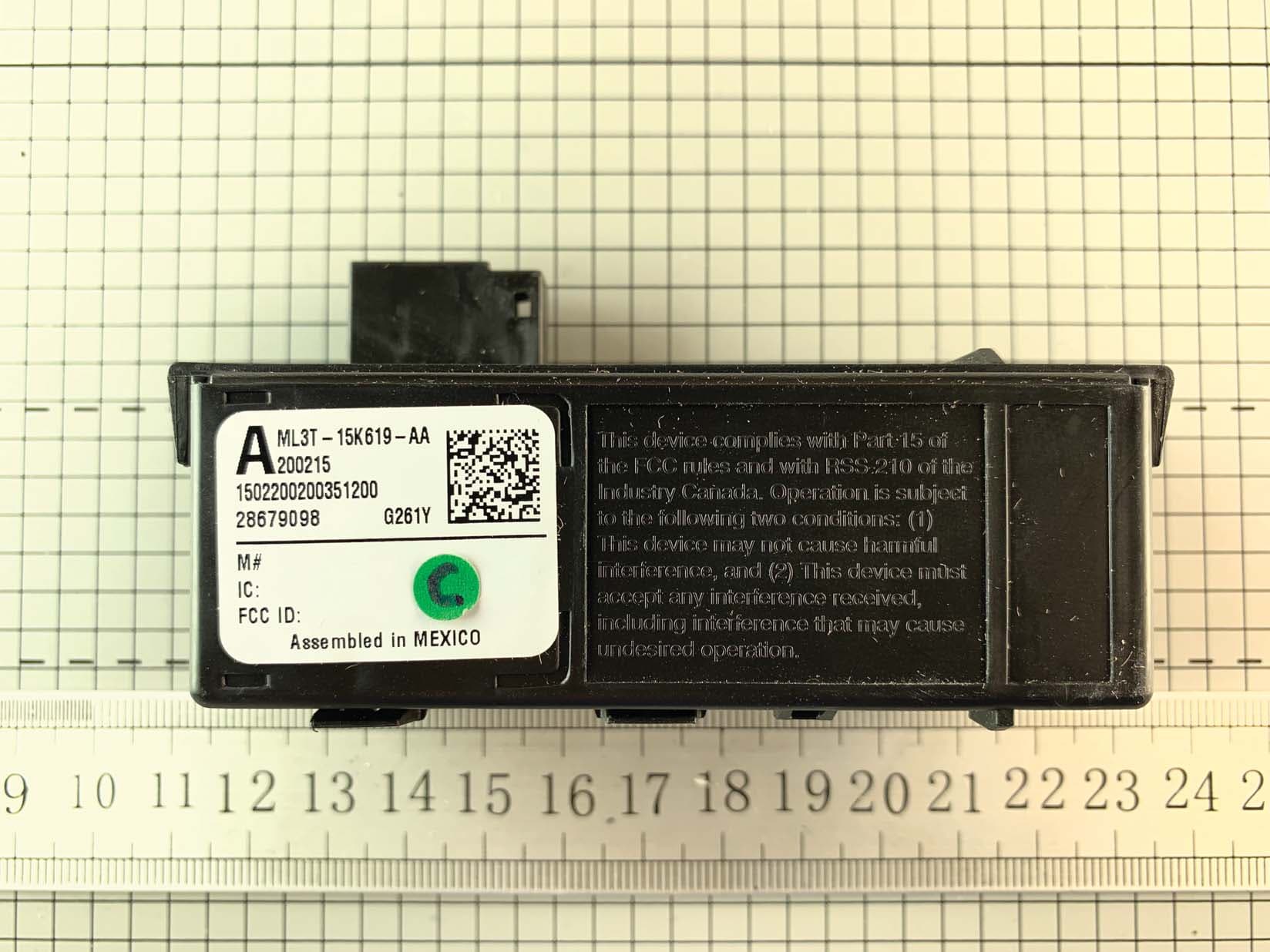 Next Generation RTM. - FCC ID L2C0082R - APTIV Services US LLC